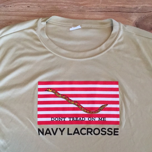 navy lacrosse t shirt
